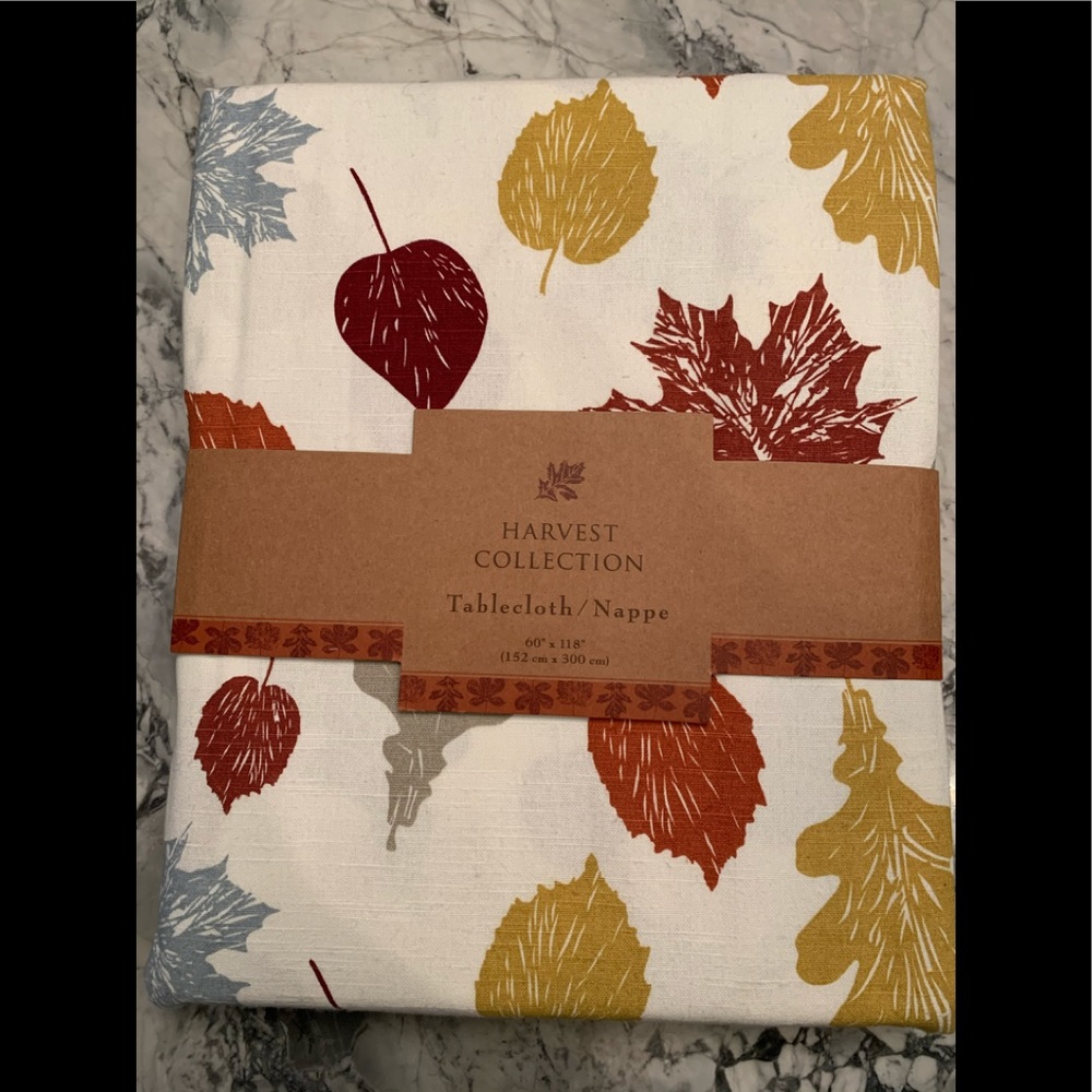 Fall tablecloth